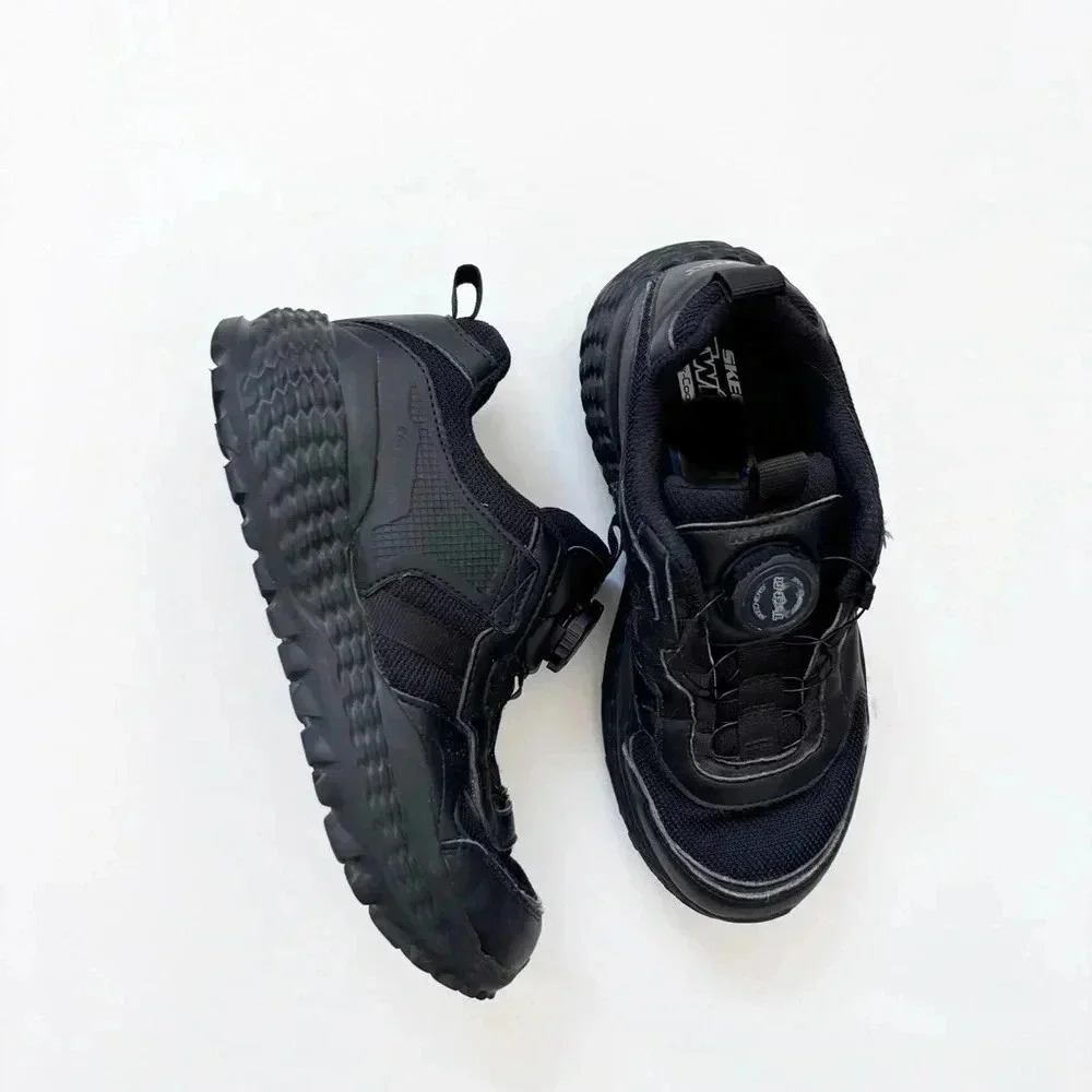 Skechers Black Twist Fit Memory Foam Sneakers